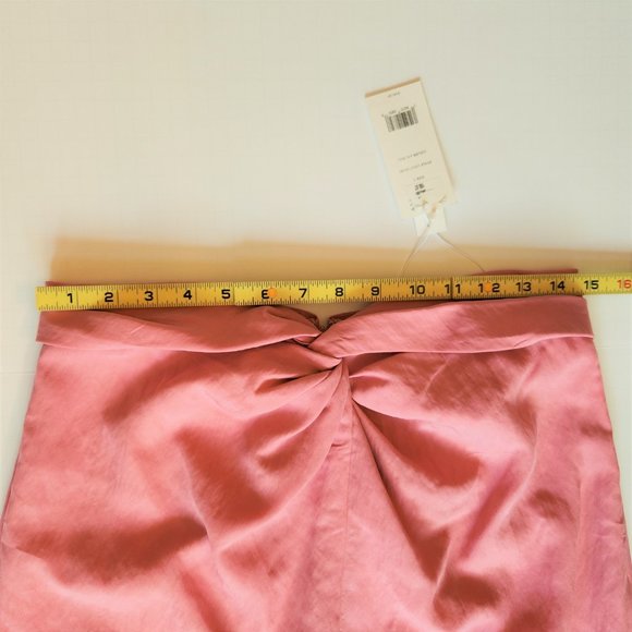 VINCE Knot Front Midi Skirt, Small - Picture 11 of 12